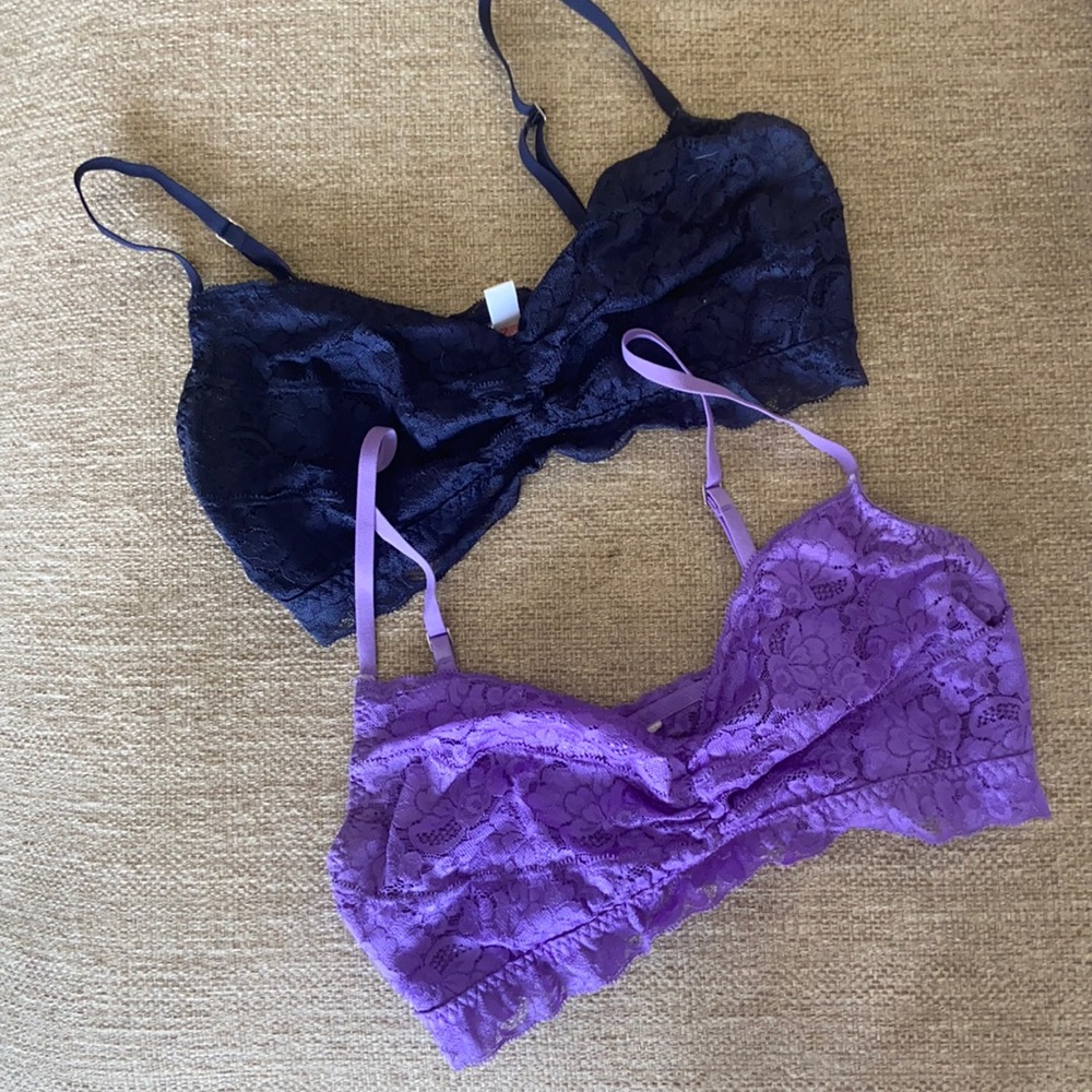 (2) BRALETTES